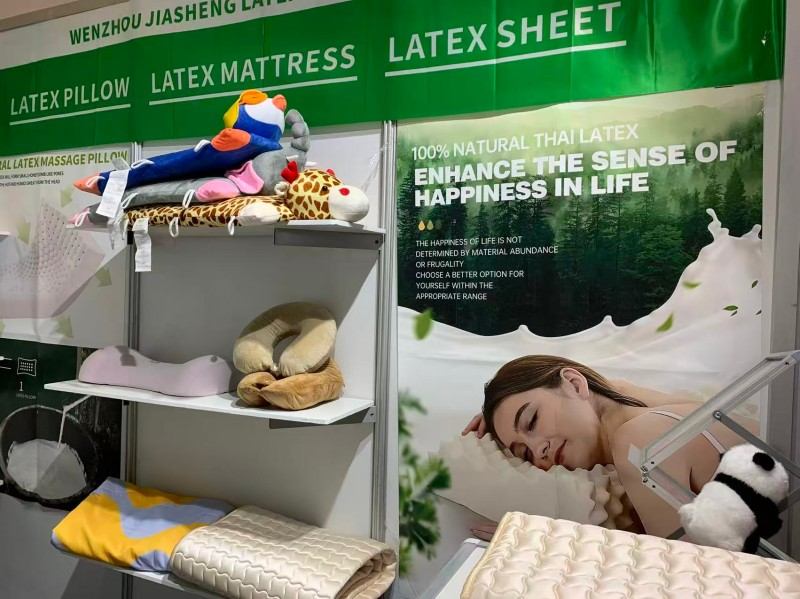Wenzhou Jiasheng Latex Products Co., Ltd hà participatu à Sleep Expo Middle East 2025