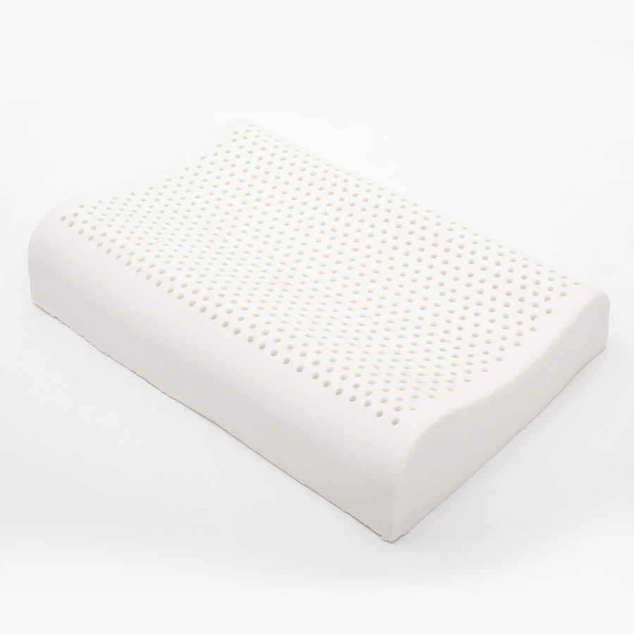A regina size latex ergonomic cuscinu